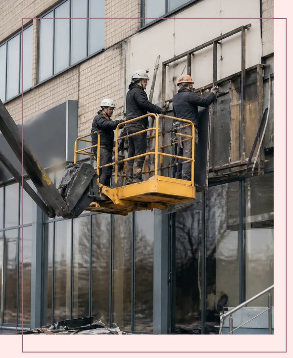 Демонтаж наружной рекламы в Александрове по цене от 5891 р. | Аванза-Лкн